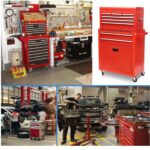 Gabinete Caja De Herramientas Metálico Con Llantas BigRed - Imagen 8