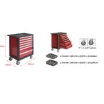 Gabinete o Caja Para Herramientas 7 Gavetas - Imagen 4