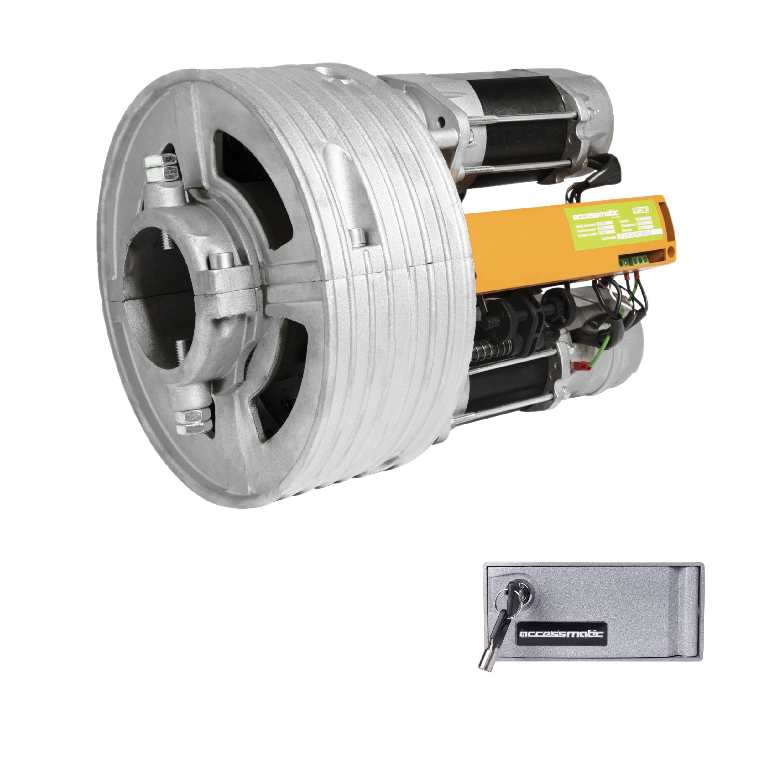 AR380B kit Kit Motor central para cortinas enrollables con freno y peso máximo de hasta 380Kg KAR380B - Imagen 1