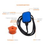 Flotador Controlador De Nivel Para Motobombas, 2m De Cable - Imagen 3