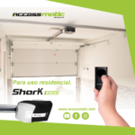 Kit de Herrajes Para Puerta de Garaje seccional de 3,66 metros de ancho x 2,44 metros de alto para 4 secciones hasta 100 Kg + Motor de 3/4 Hp Shark1000 - Imagen 8
