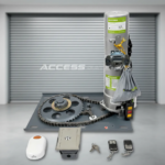 Motor lateral para cortinas enrollables hasta de 500Kg HULK 500 Accesmatic - Imagen 2