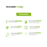 Kit de Herrajes Para Puertas levadizas de 5 secciones hasta 166 Kg + Motor Para Garaje 3/4 Hp FOX1000 - Imagen 9