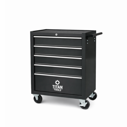 Gabinete o caja De Herramientas De 5 Cajones Negro