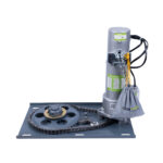 Motor para cortinas enrollables de 600 (peso muerto) a 24V kg, Uso industrial Incluye baterías de Respaldo y cargador de baterías - Imagen 3