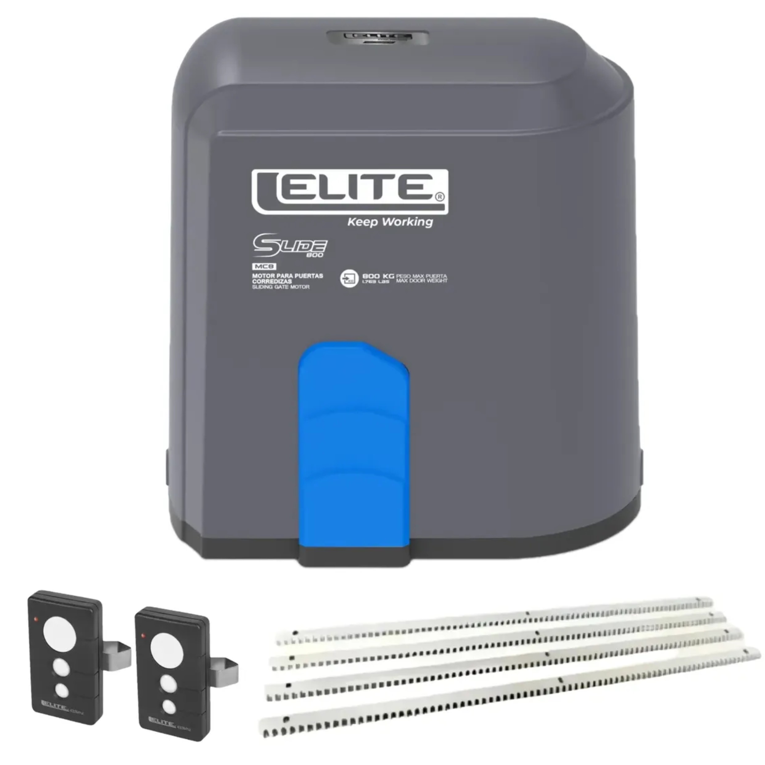 PRUEBA Motor de garaje para puertas corredizas de 800 kg MC8 Elite - Imagen 1
